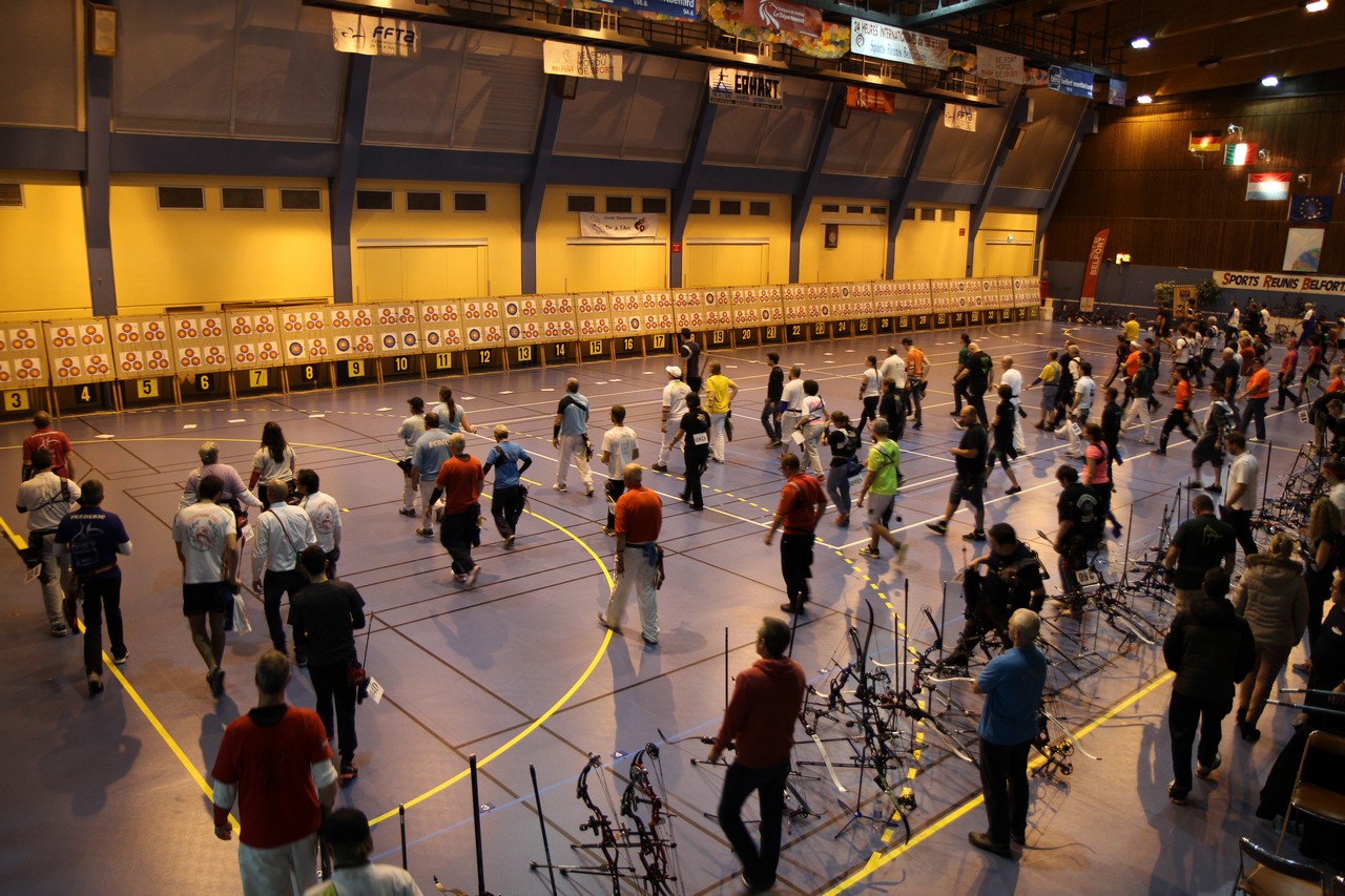 Les archers de la savoureuse au 24H internationales de Belfort 2016.
